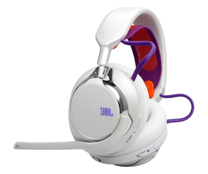 Słuchawka bezprzewodowa JBL Quantum 950 ANC Biało-fioletowe QUANTUM950WHT